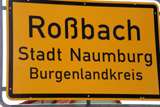 Ortsschild Robach