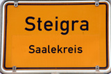 Ortsschild Steigra